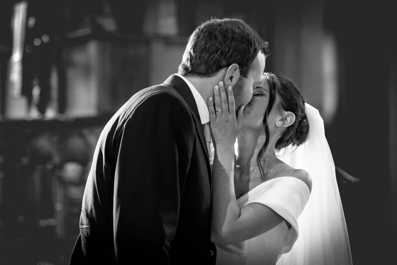 Album fotografici dei matrimoni svolti nella location La magia del bianco e nero nella fotografia di matrimonio.