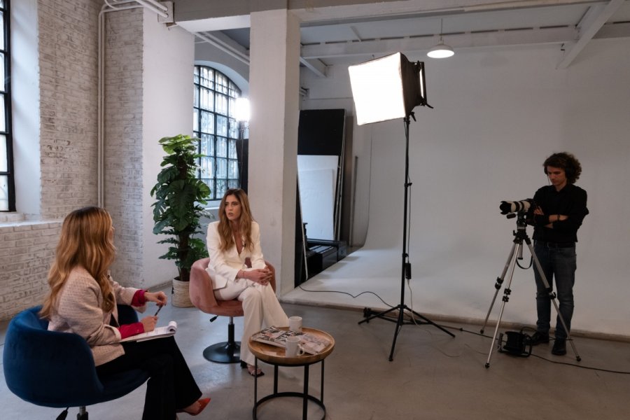 Backstage intervista a Francesca Ferragni per Sposi Magazine - Foto 4