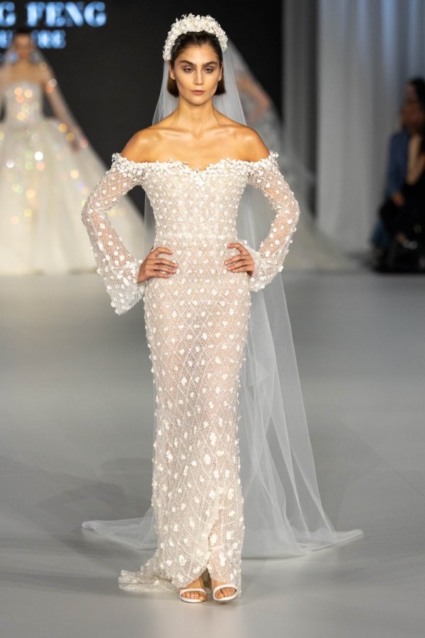 Barcellona Bridal Fashion Week Wang Feng - Foto 19