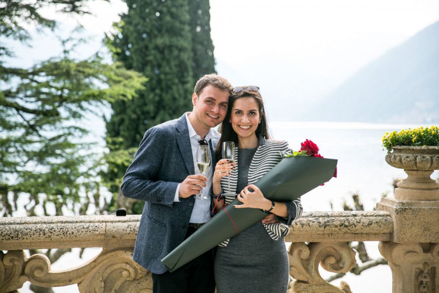 PROPOSTA DI MATRIMONIO A VILLA DEL BALBIANELLO - Foto 13