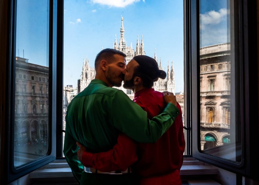 Foto Matrimonio Davide e Vassilis - Palazzo Reale Milano (Milano) (16)