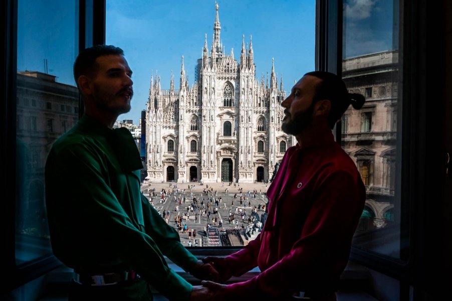 Foto Matrimonio Davide e Vassilis - Palazzo Reale Milano (Milano) (17)