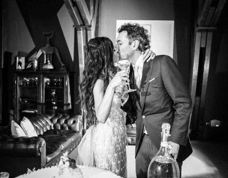 Foto Matrimonio Erica e Nicola - Cantine Ca' Del Bosco (Franciacorta) (95)