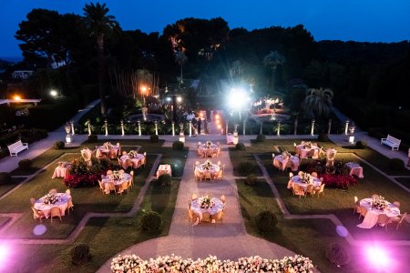 Album fotografici dei matrimoni svolti nella location Villa Ephrussi-Rothschild