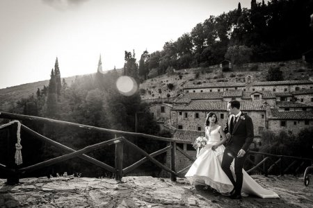 Album fotografici dei matrimoni svolti nella location La corte dei Papi