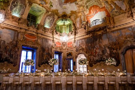 Album fotografici dei matrimoni svolti nella location Palazzo Visconti