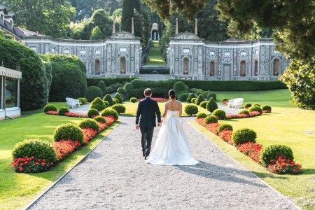 Album fotografici dei matrimoni svolti nella location Villa d'Este