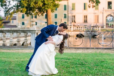 Album fotografici dei matrimoni svolti nella location Villa Caramello