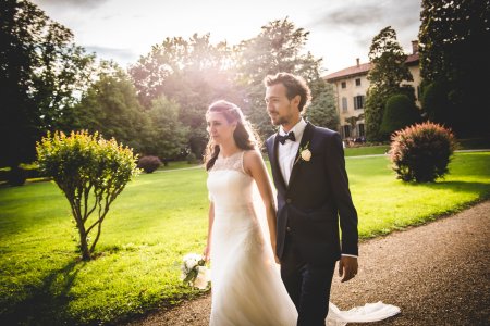 Album fotografici dei matrimoni svolti nella location Villa Scheibler